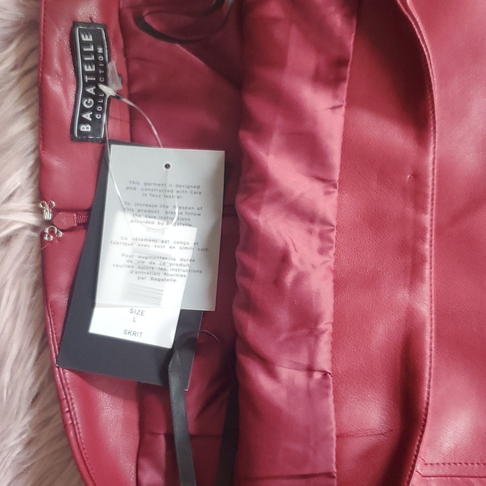 NWT BAGTELLE A-line mini skirt - Picture 3 of 6
